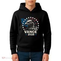 Vance 2028 President Us Flag Election Campaign 28 Kids Hoodie thumb 4