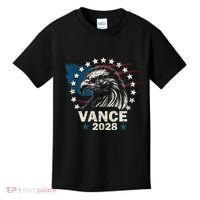 Vance 2028 President Us Flag Election Campaign 28 Kids T-Shirt thumb 0