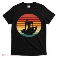 Vintage 3d Printing Benchy Sunset For 3d Printer Maker T-Shirt thumb 0