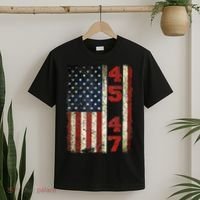 Vintage 45 47 America Flag T-Shirt thumb 2