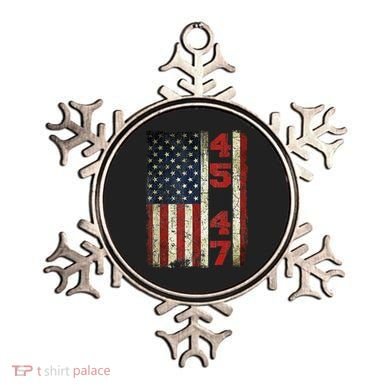 Vintage 45 47 America Flag Ornament