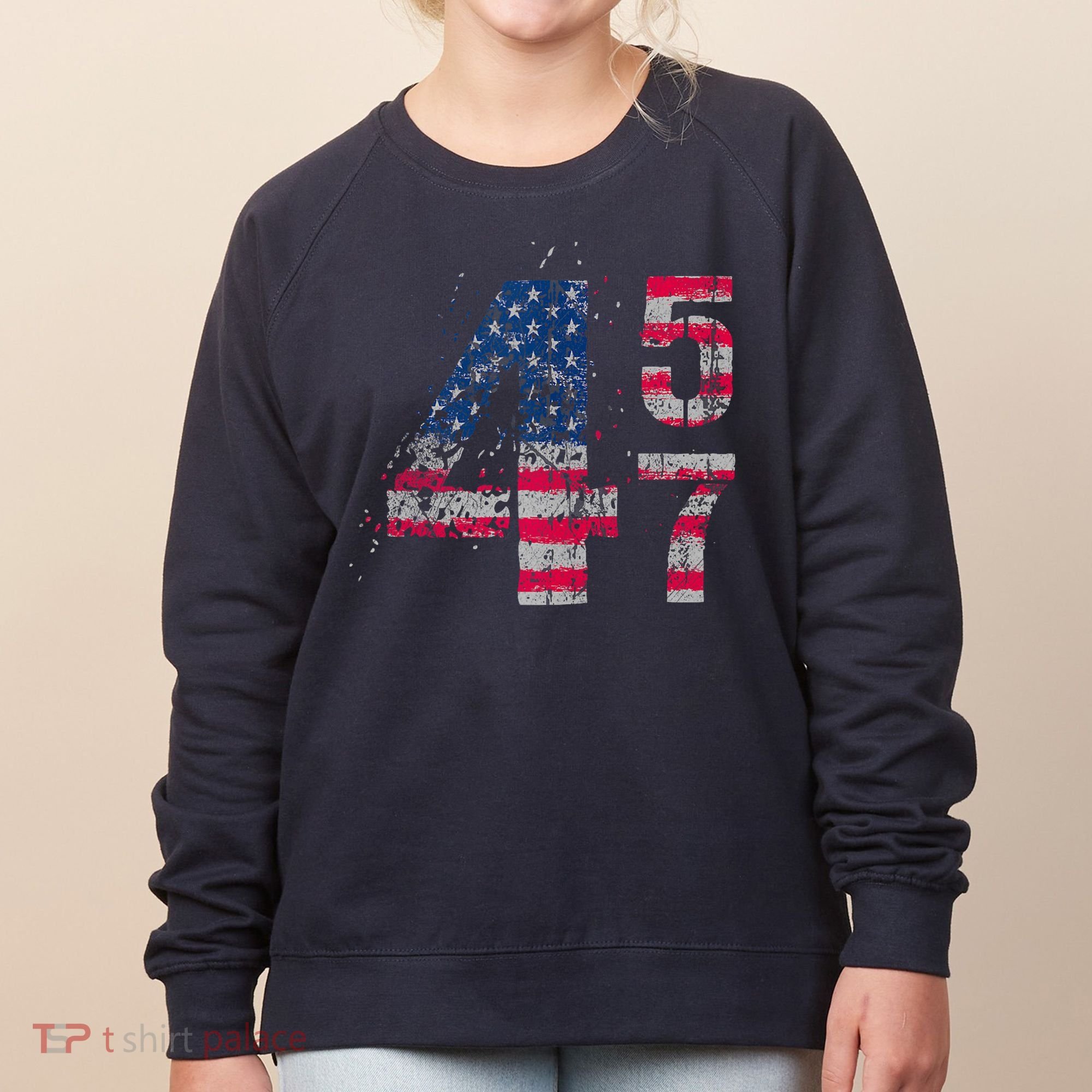 Voted 45 47 Trump 2024 Wins 47th President Winner Vance Won Women's Sweatshirt