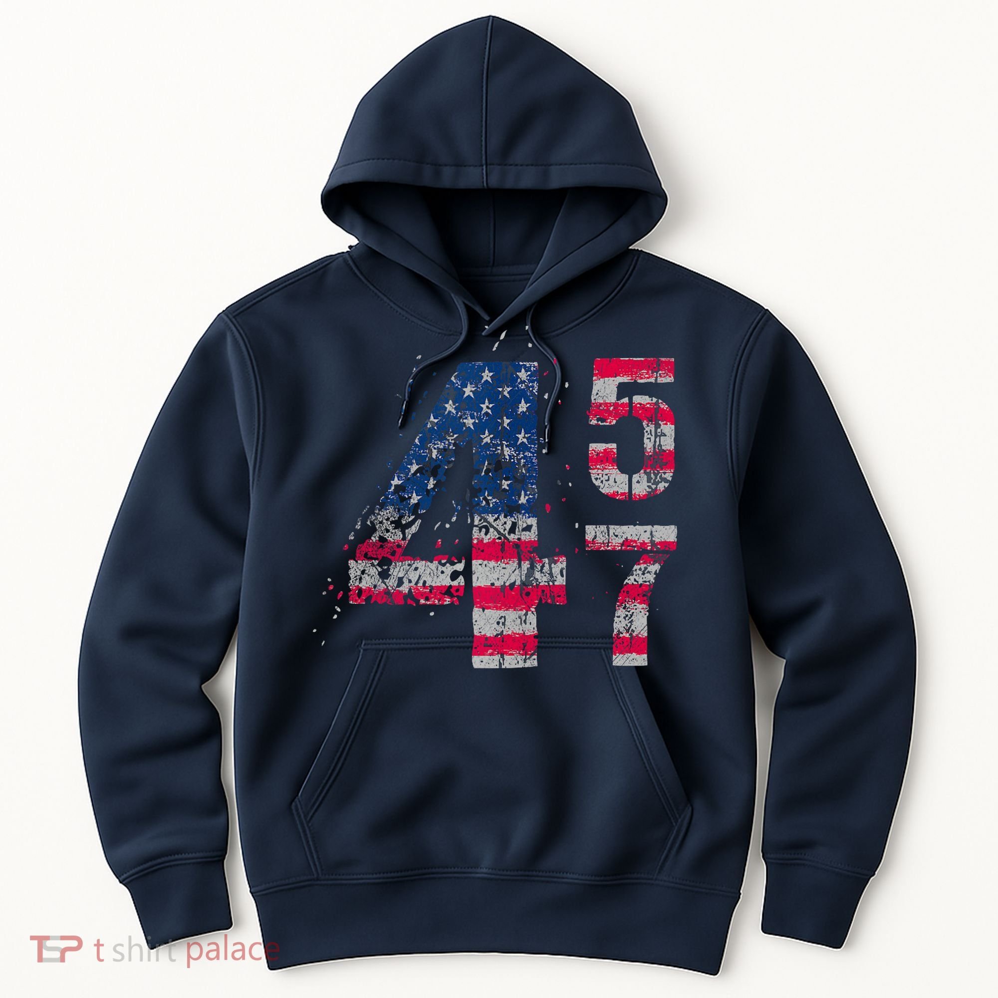 Voted 45 47 Trump 2024 Wins 47th President Winner Vance Won Hoodie