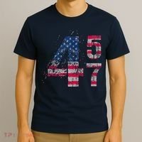 Voted 45 47 Trump 2024 Wins 47th President Winner Vance Won T-Shirt thumb 3
