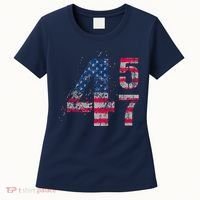 Voted 45 47 Trump 2024 Wins 47th President Winner Vance Won Women's T-Shirt thumb 0