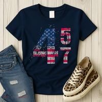Voted 45 47 Trump 2024 Wins 47th President Winner Vance Won Women's T-Shirt thumb 3