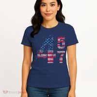 Voted 45 47 Trump 2024 Wins 47th President Winner Vance Won Women's T-Shirt thumb 4