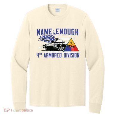 Veteran 4th Armored Division Breakthrough Vintage Gift Long Sleeve Shirt