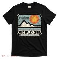 Vintage 40th Birthday Old Balls Club 40 Years Of Awesome T-Shirt thumb 0