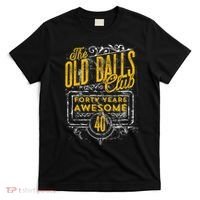  Vintage 40th Birthday Old Balls Club for Old Man Birthday T-Shirt thumb 0