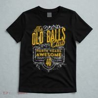  Vintage 40th Birthday Old Balls Club for Old Man Birthday T-Shirt thumb 5