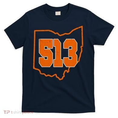 Vintage 513 Cincinnati Ohio T-Shirt