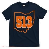 Vintage 513 Cincinnati Ohio T-Shirt thumb 0