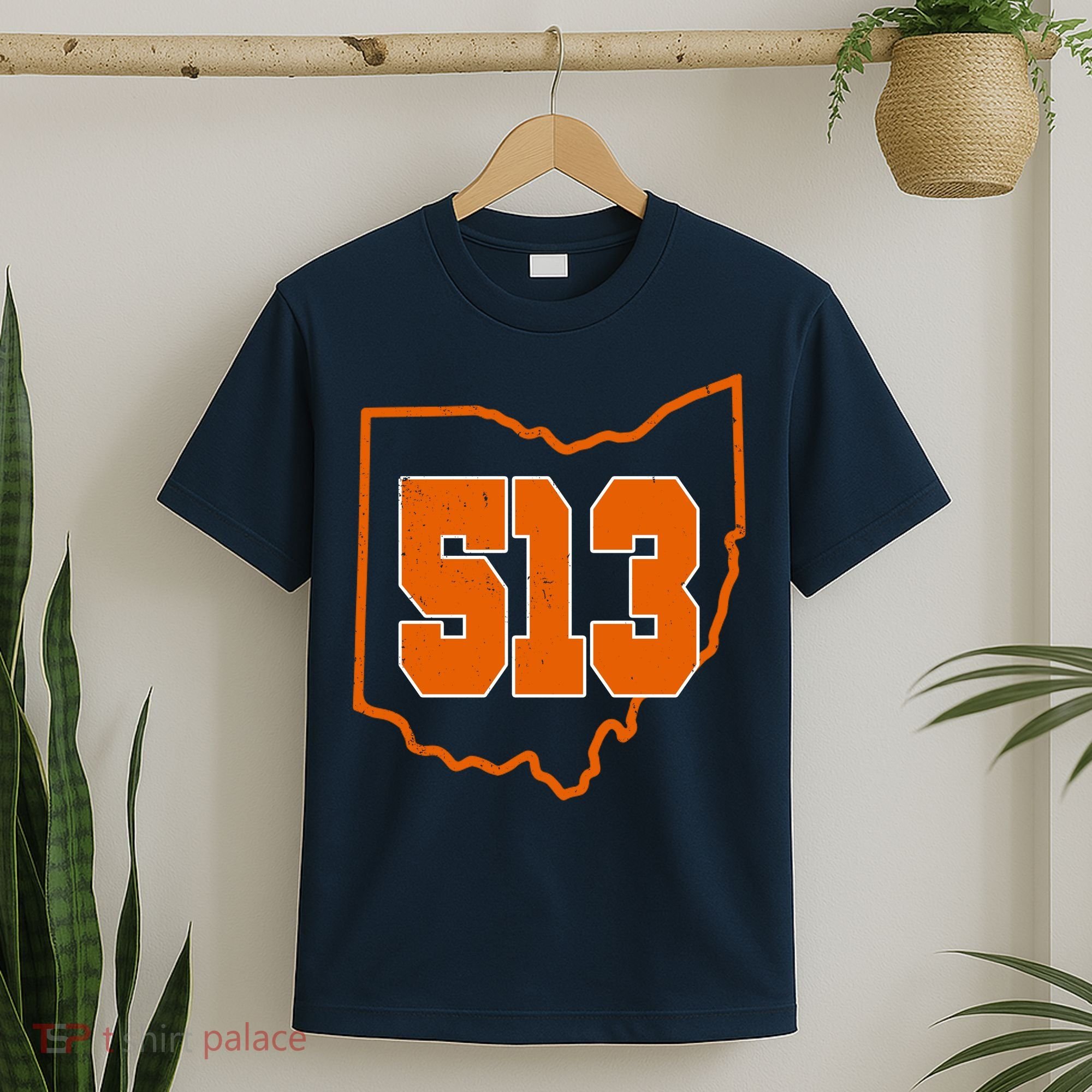 Vintage 513 Cincinnati Ohio T-Shirt