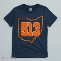 Vintage 513 Cincinnati Ohio T-Shirt thumb 5
