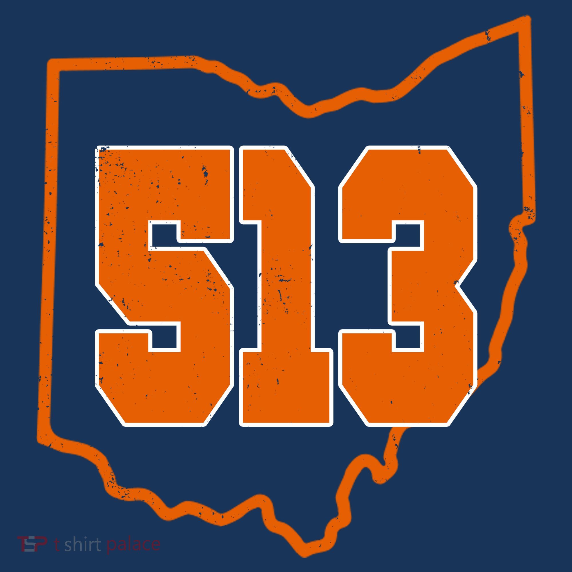 Vintage 513 Cincinnati Ohio T-Shirt