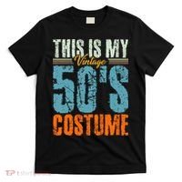 Vintage 50s Costume 50's Outfit 1950s Fashion 50 Theme Party T-Shirt thumb 0
