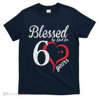 Vintage 60th Birthday Blessed By God, Happy Birthday Gift T-Shirt thumb 0