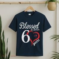 Vintage 60th Birthday Blessed By God, Happy Birthday Gift T-Shirt thumb 2