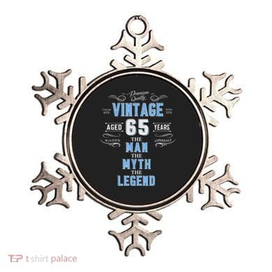  Vintage 65th birthday tshirt for him aged 65 years old tee Ornament