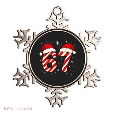 Viral 67 Candy Canes Santa 6-7 Christmas Funny Ornament
