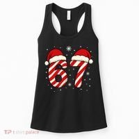 Viral 67 Candy Canes Santa 6-7 Christmas Funny Women's Tank Top thumb 0