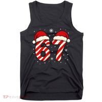Viral 67 Candy Canes Santa 6-7 Christmas Funny Tank Top thumb 0