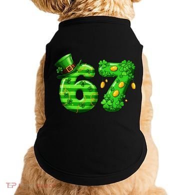 Viral 67 St Patrick's Day 6-7 Meme Irish Doggie Tank