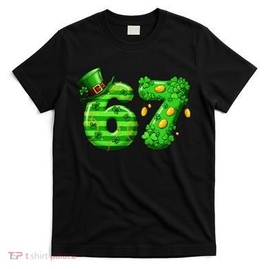 Viral 67 St Patrick's Day 6-7 Meme Irish T-Shirt