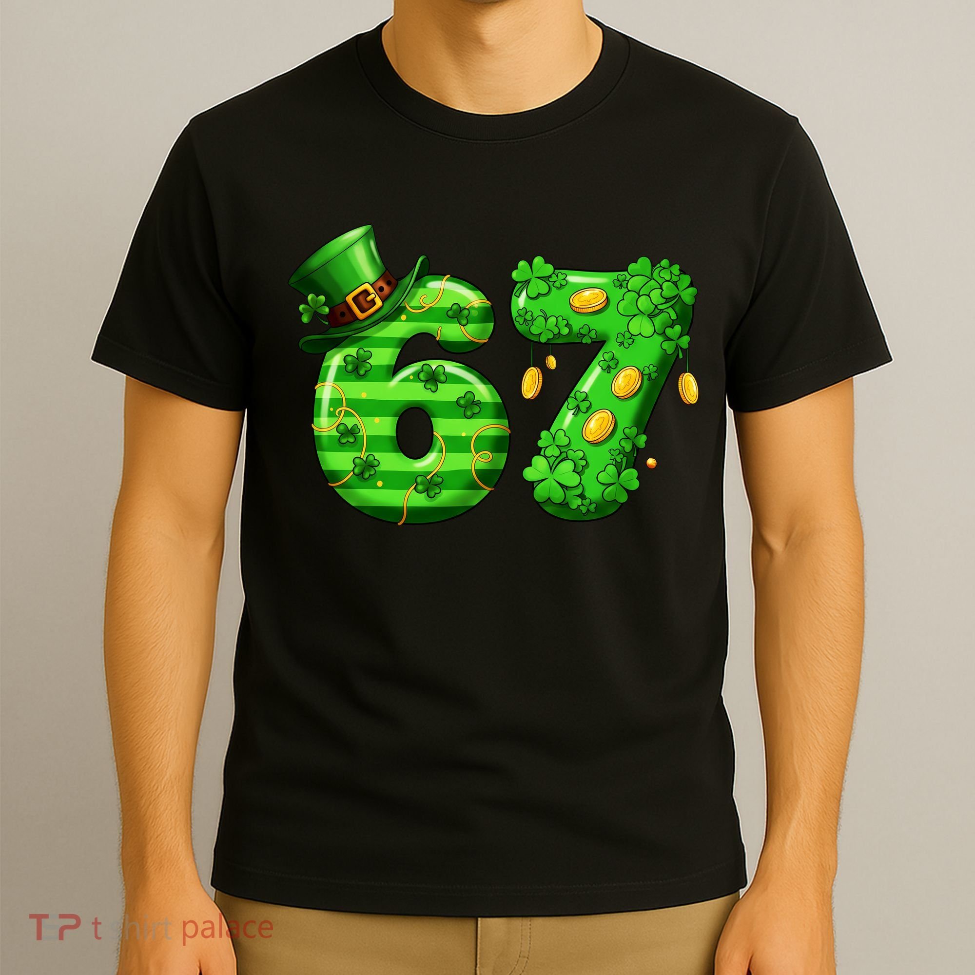Viral 67 St Patrick's Day 6-7 Meme Irish T-Shirt
