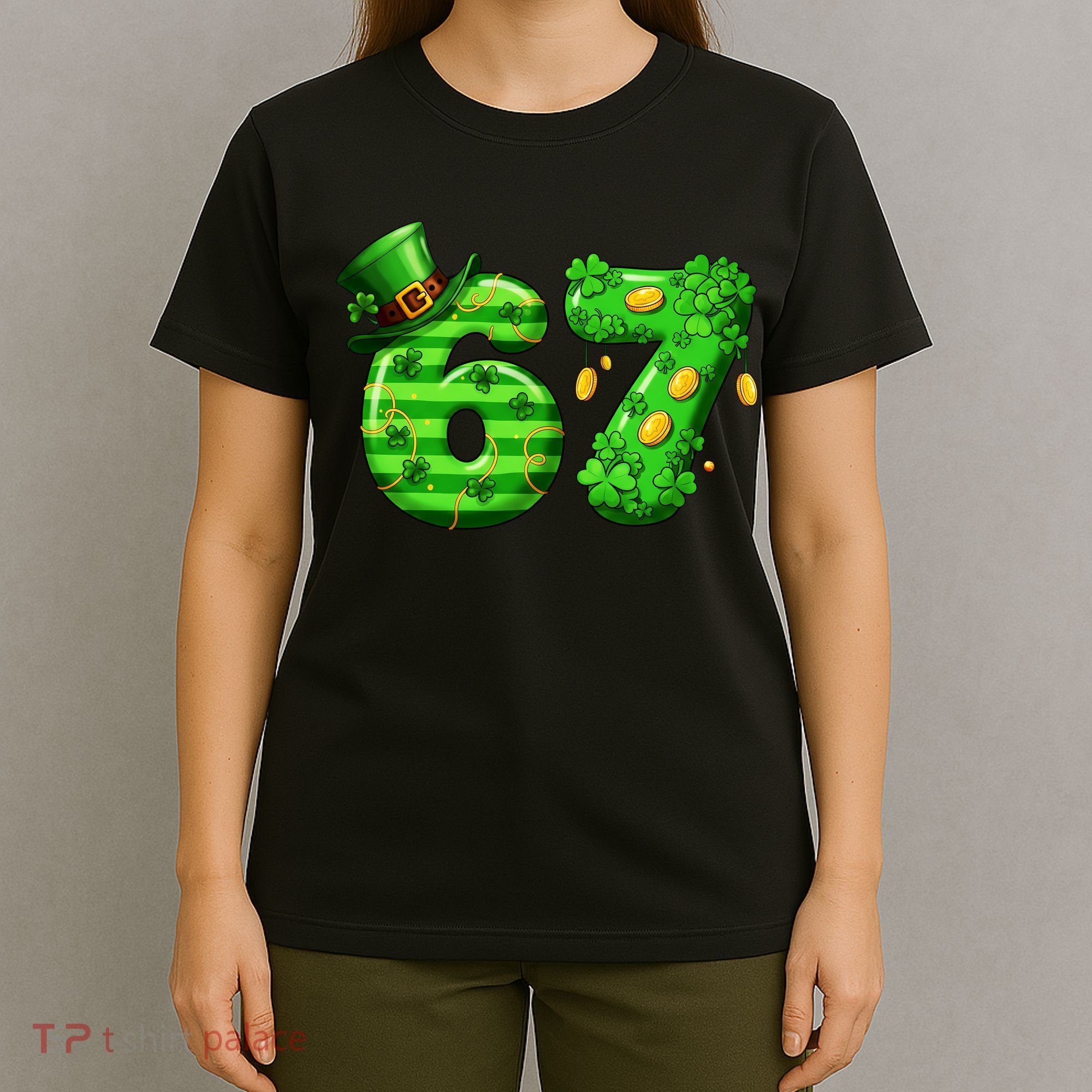 Viral 67 St Patrick's Day 6-7 Meme Irish T-Shirt