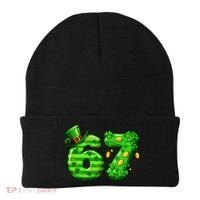 Viral 67 St Patrick's Day 6-7 Meme Irish Beanie thumb 0