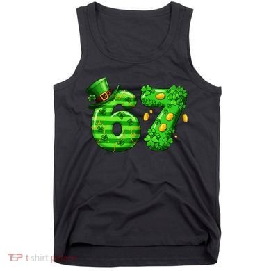 Viral 67 St Patrick's Day 6-7 Meme Irish Tank Top