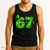 Viral 67 St Patrick's Day 6-7 Meme Irish Tank Top thumb 3