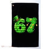 Viral 67 St Patrick's Day 6-7 Meme Irish Golf Towel thumb 0