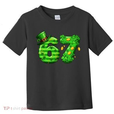 Viral 67 St Patrick's Day 6-7 Meme Irish Toddler T-Shirt