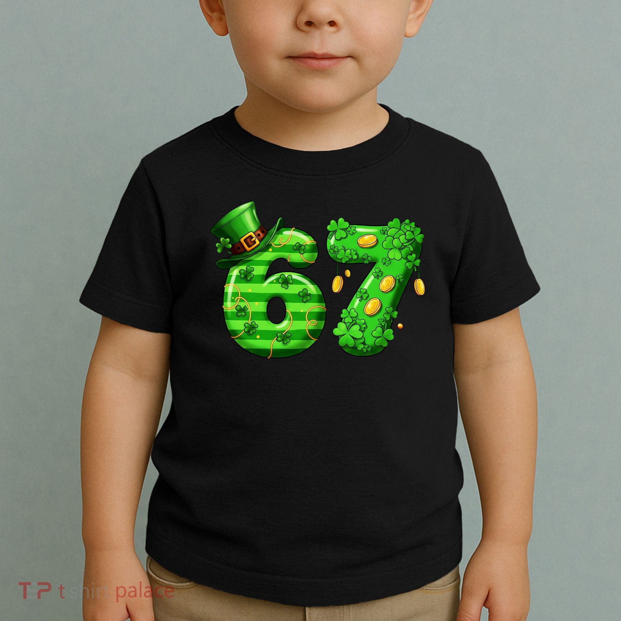 Viral 67 St Patrick's Day 6-7 Meme Irish Toddler T-Shirt