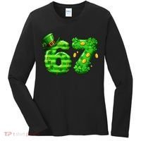 Viral 67 St Patrick's Day 6-7 Meme Irish Women's Long Sleeve Shirt thumb 0