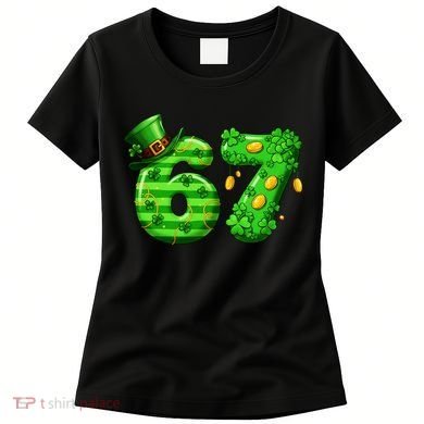 Viral 67 St Patrick's Day 6-7 Meme Irish Women's T-Shirt