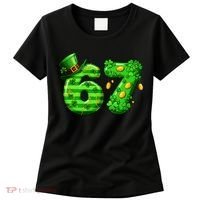 Viral 67 St Patrick's Day 6-7 Meme Irish Women's T-Shirt thumb 0