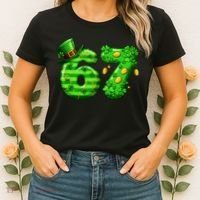 Viral 67 St Patrick's Day 6-7 Meme Irish Women's T-Shirt thumb 2