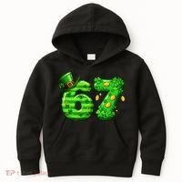 Viral 67 St Patrick's Day 6-7 Meme Irish Kids Hoodie thumb 0