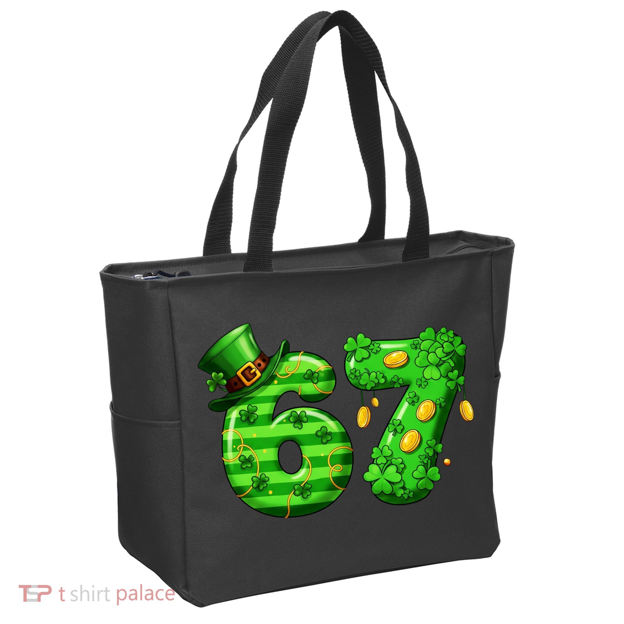 Viral 67 St Patrick's Day 6-7 Meme Irish Tote Bag