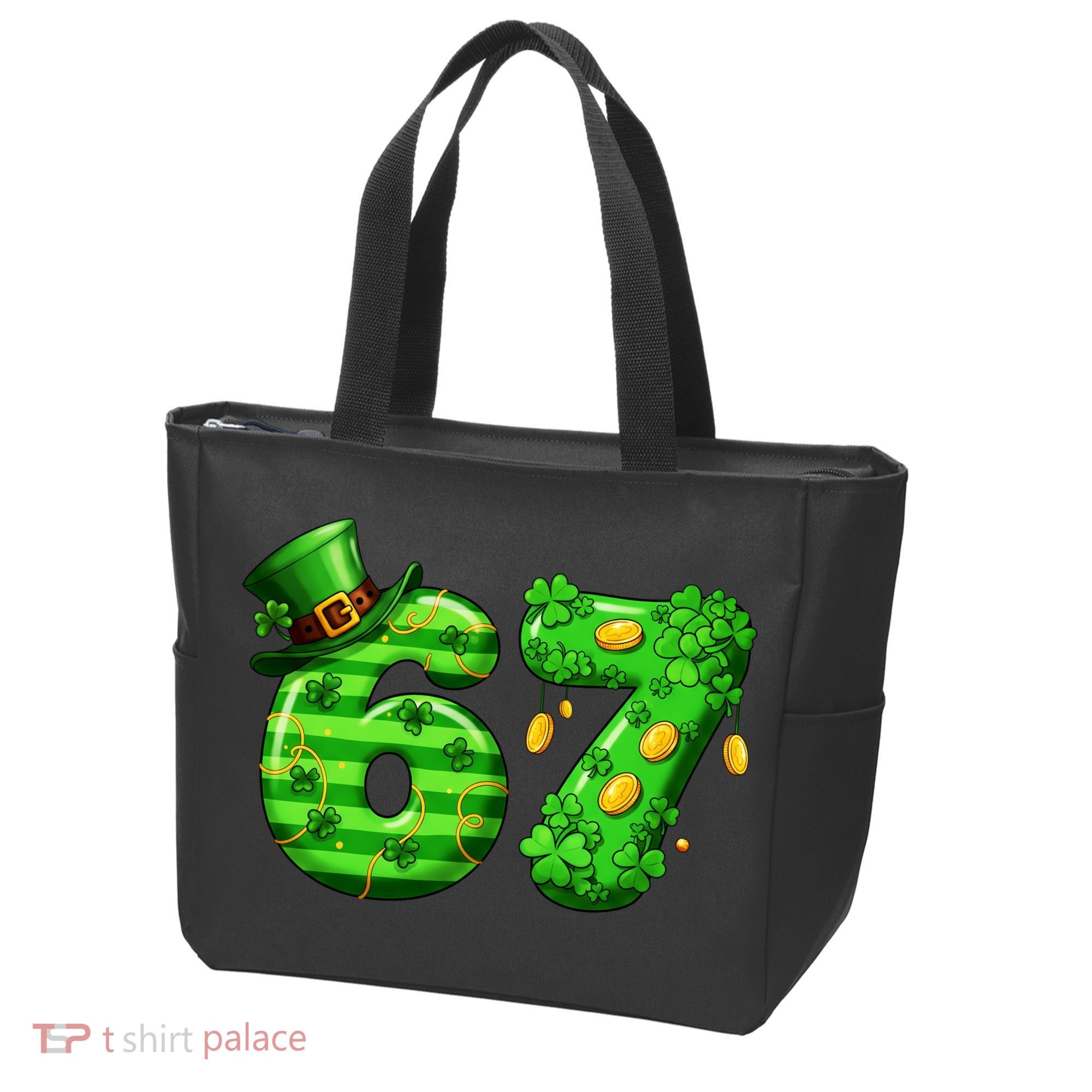 Viral 67 St Patrick's Day 6-7 Meme Irish Tote Bag