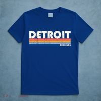 Vintage 70s 80s Style Detroit Mi Great Gift T-Shirt thumb 5