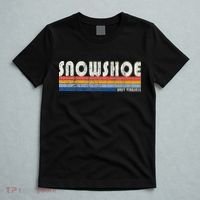 Vintage 70s 80s Style Snowshoe Wv T-Shirt thumb 5