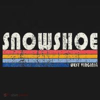 Vintage 70s 80s Style Snowshoe Wv T-Shirt thumb 7