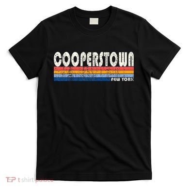 Vintage 70s 80s Style Cooperstown T-Shirt