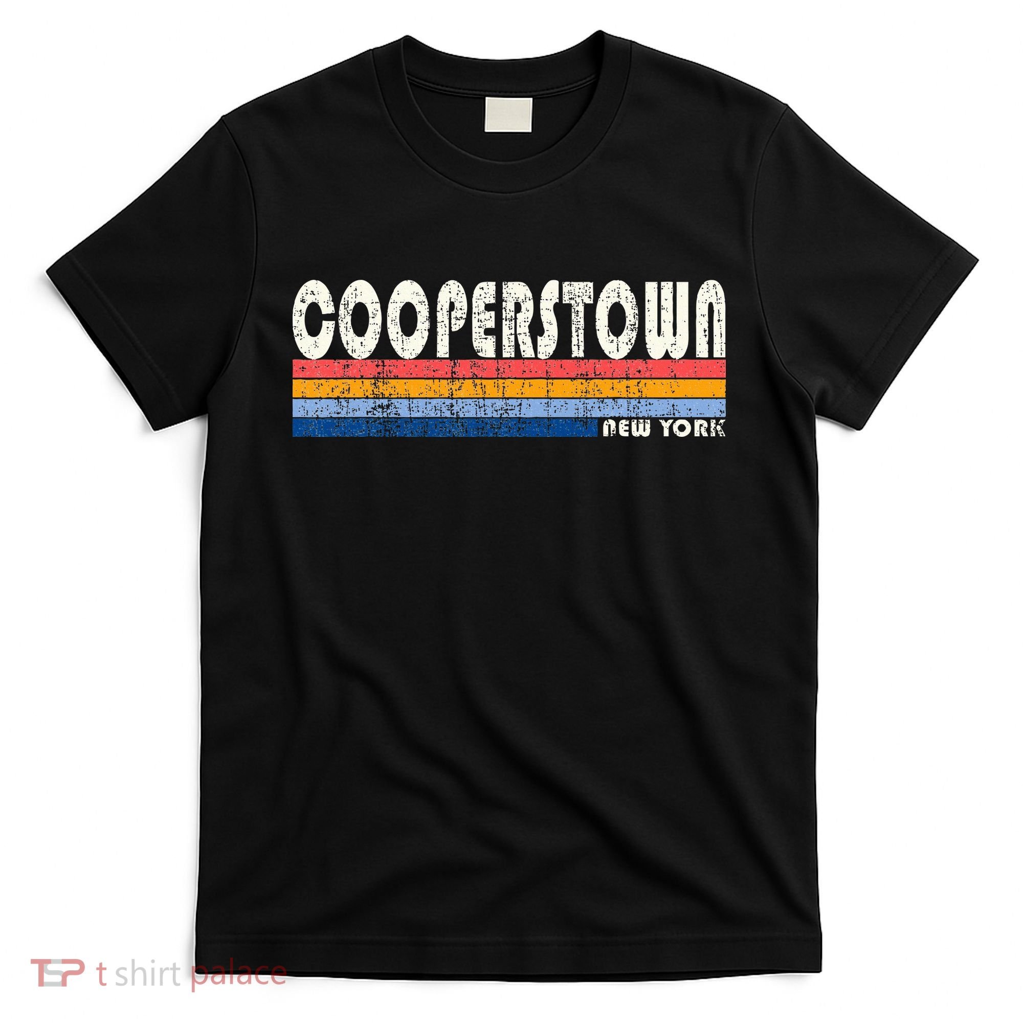 Vintage 70s 80s Style Cooperstown T-Shirt