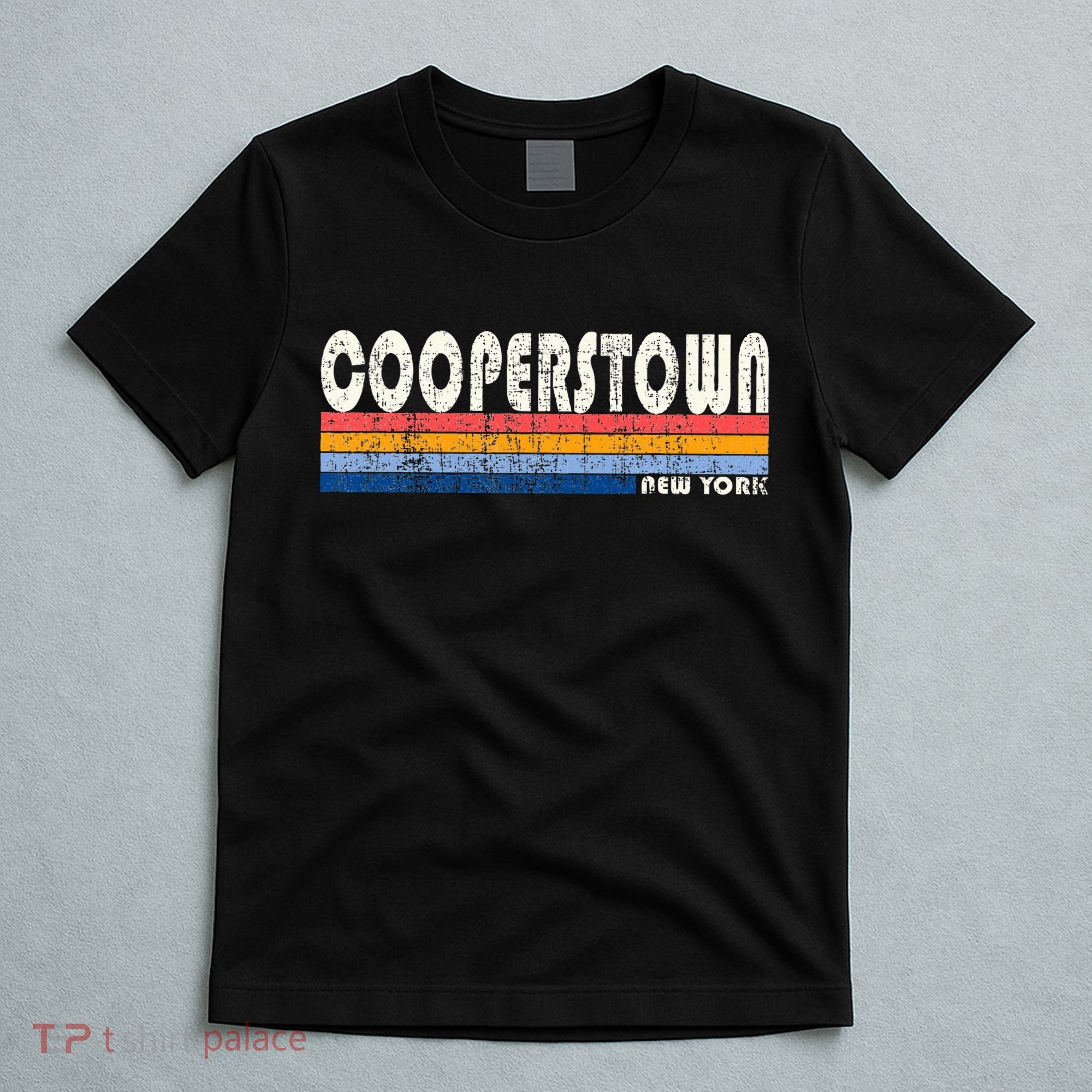 Vintage 70s 80s Style Cooperstown T-Shirt